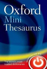 Oxford Mini Thesaurus 5th Revised edition cena un informācija | Svešvalodu mācību materiāli | 220.lv