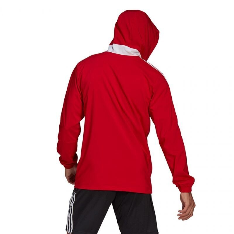 Džemperis vīriešiem Adidas Tiro 21 Windbreaker M, sarkans цена и информация | Sporta apģērbs vīriešiem | 220.lv