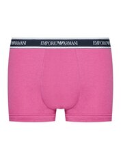 Vīriešu apakšbikses EMPORIO ARMANI Core Logo Marine Azalea 3Pck 545659569 цена и информация | Мужские трусы | 220.lv