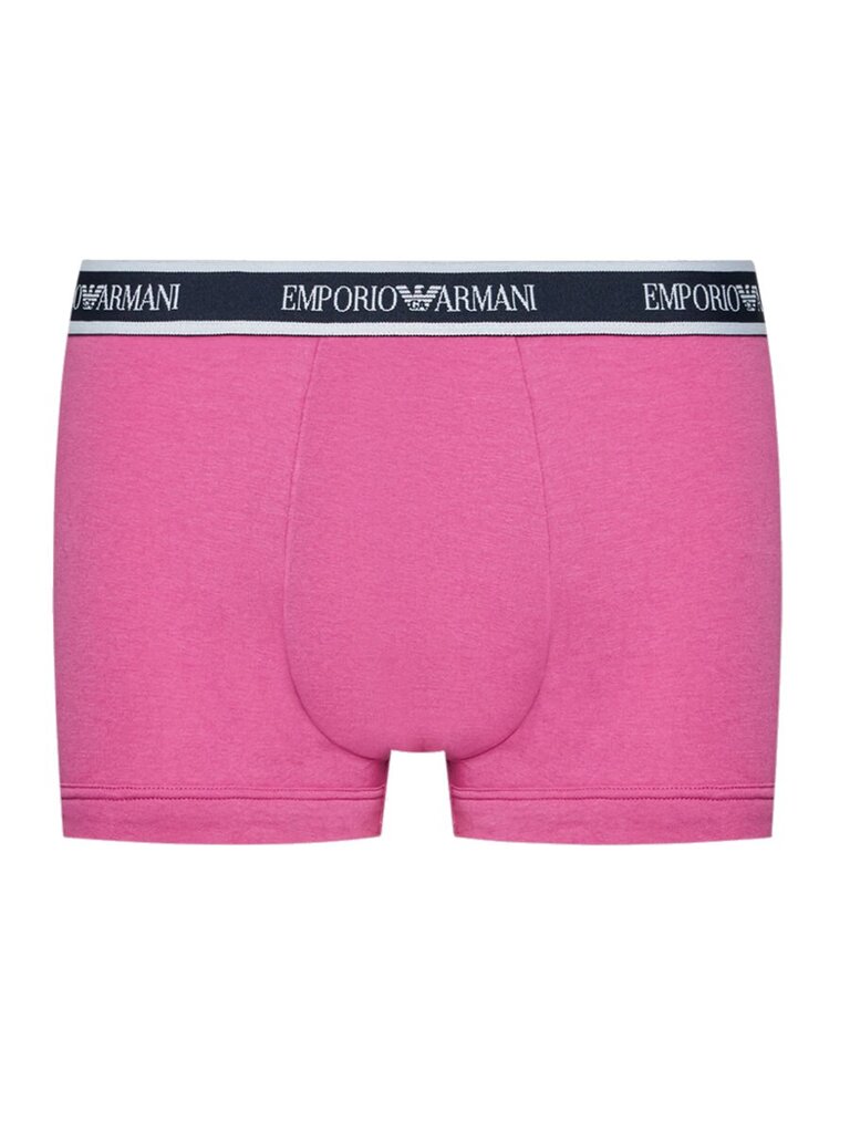 Vīriešu apakšbikses EMPORIO ARMANI Core Logo Marine Azalea 3Pck 545659569 цена и информация | Vīriešu apakšbikses | 220.lv