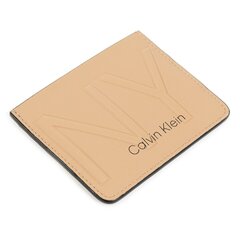 Кошелек для кредитных карт из экокожи Calvin Klein Sand 545000278 цена и информация | Женские кошельки, держатели для карточек | 220.lv