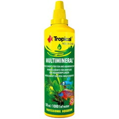 TROPICAL Multimineral - microelement fertilizer - 100 ml цена и информация | Аквариумы и оборудование | 220.lv