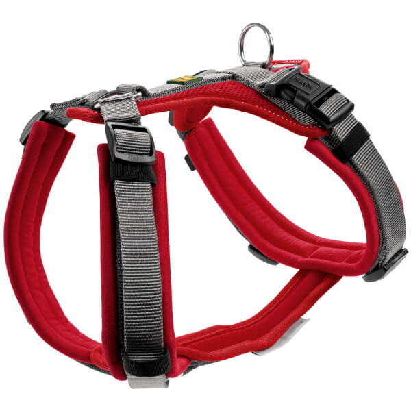 Kakla siksna Hunter Maldon Comfort Dog harness, XS-S, sarkans cena un informācija | Apkakles, siksnas suņiem | 220.lv