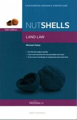 Nutshells Land Law 10th edition cena un informācija | Sociālo zinātņu grāmatas | 220.lv