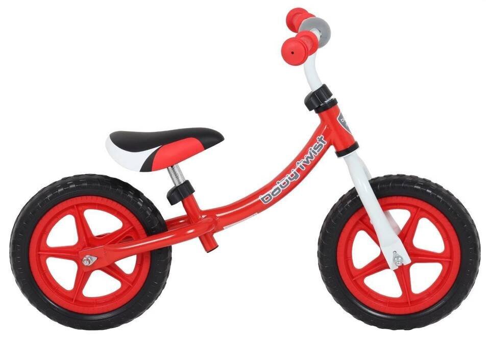 Līdzsvara velosipēds BABY TWIST - RED cena un informācija | Balansa velosipēdi | 220.lv