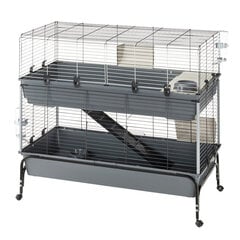 FERPLAST Rabbit 120 Double- Cage цена и информация | Клетки и аксессуары для грызунов | 220.lv