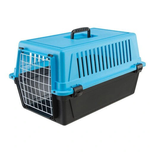 Transportēšanas kaste dzīvniekiem Ferplast Atlas 10 EL, zils cena un informācija | Transportēšanas būri, somas | 220.lv