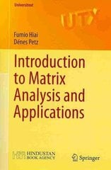 Introduction to Matrix Analysis and Applications cena un informācija | Ekonomikas grāmatas | 220.lv