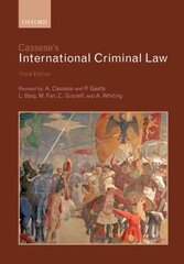 Cassese's International Criminal Law 3rd Revised edition цена и информация | Книги по экономике | 220.lv