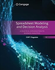 Spreadsheet Modeling and Decision Analysis: A Practical Introduction to Business Analytics 9th edition cena un informācija | Ekonomikas grāmatas | 220.lv