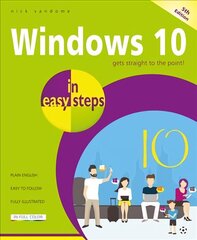 Windows 10 in easy steps 5th ed. цена и информация | Книги по экономике | 220.lv