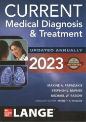 CURRENT Medical Diagnosis and Treatment 2023 62nd edition cena un informācija | Ekonomikas grāmatas | 220.lv