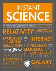 Instant Science: Key thinkers, theories, discoveries and concepts explained on a single page cena un informācija | Ekonomikas grāmatas | 220.lv