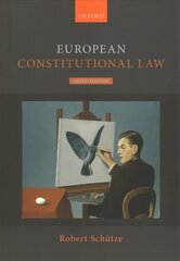 European Constitutional Law 3rd Revised edition цена и информация | Книги по экономике | 220.lv