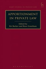 Apportionment in Private Law cena un informācija | Ekonomikas grāmatas | 220.lv