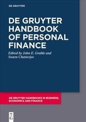 De Gruyter Handbook of Personal Finance cena un informācija | Ekonomikas grāmatas | 220.lv