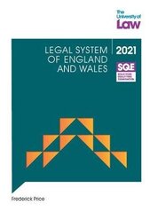 SQE - Legal System of England and Wales цена и информация | Книги по экономике | 220.lv