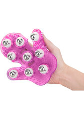 PowerBullet - Roller Balls Massager Pink cena un informācija | Masāžas piederumi | 220.lv