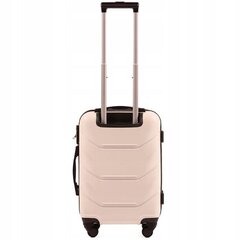 Среднего размера чемодан Wings TD147, размер M, белый цена и информация | Чемоданы, дорожные сумки | 220.lv