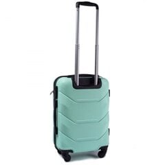 Среднего размера чемодан Wings TD147, размер M, светло-зелёный цена и информация | Чемоданы, дорожные сумки | 220.lv