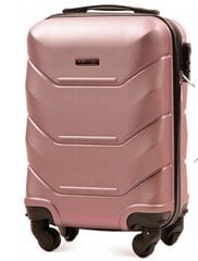 Среднего размера чемодан Wings TD147, размер M, светло-розовый (rose gold) цена и информация | Чемоданы, дорожные сумки | 220.lv