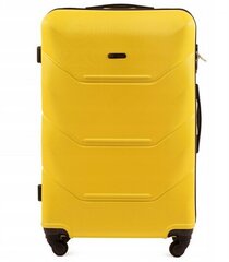 Среднего размера чемодан Wings TD147, размер M, желтый цена и информация | Чемоданы, дорожные сумки | 220.lv