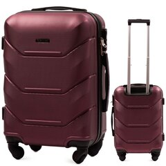 Mazs koferis Wings 38l S, Burgundy цена и информация | Чемоданы, дорожные сумки | 220.lv