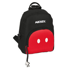 Ikdienas mugursoma Mickey Mouse Clubhouse Mickey mood,sarkans/melns 13 L цена и информация | Рюкзаки и сумки | 220.lv