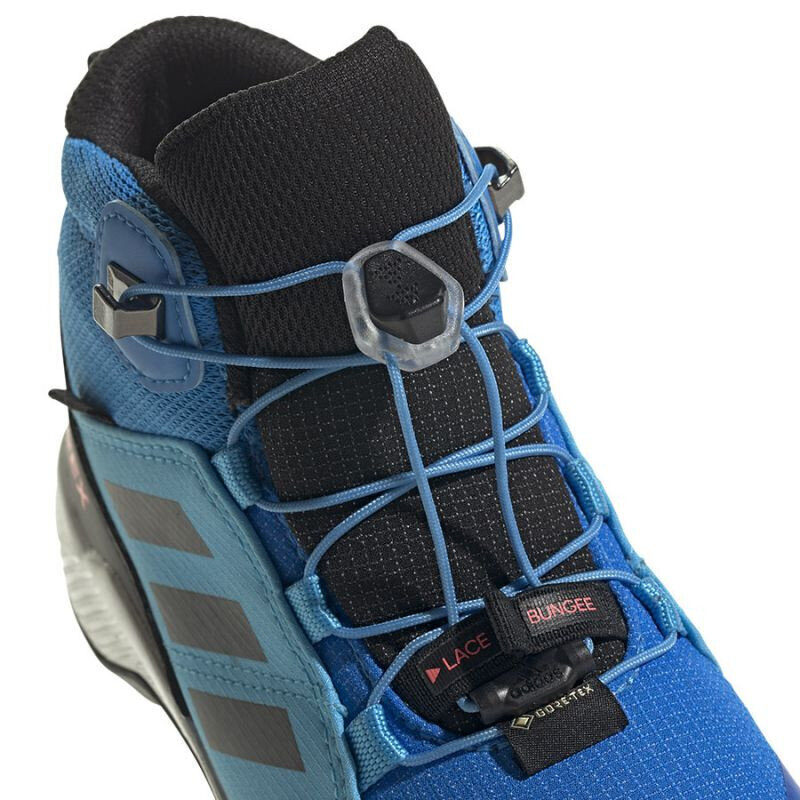 Pārgājienu apavi bērniem Adidas Terrex Mid Gtx K Jr GY7682, zili cena un informācija | Bērnu zābaki | 220.lv
