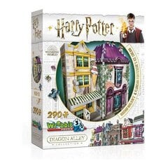 3D Puzle Harijs Poters Madam Malkin's & Florean Fortescue's Ice Cream Wrebbit, 219539, 209 daļas cena un informācija | Puzles, 3D puzles | 220.lv