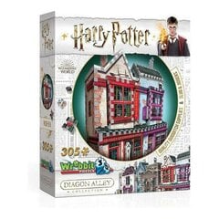 3D Puzle Harija Potera kvalitātes kvidiča piederumi, Slug & Jiggers Wrebbit, 219538, 305 daļas cena un informācija | Puzles, 3D puzles | 220.lv