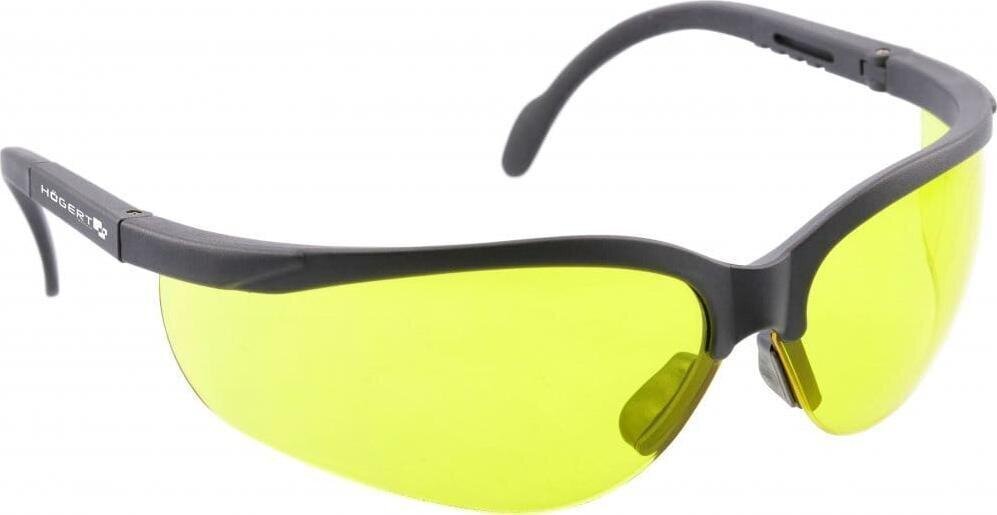 Hogert aizsargbrilles, dzeltenas - HT5K006 cena un informācija | Galvas aizsargi | 220.lv