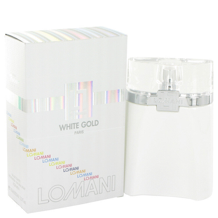 Tualetes ūdens vīriešiem, Lomani White Gold EDT, 100 ml cena un informācija | Vīriešu smaržas | 220.lv