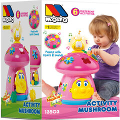 Интерактивная игрушка Молто, грибно-розовые мероприятия, 40 см цена и информация | Развивающие игрушки | 220.lv