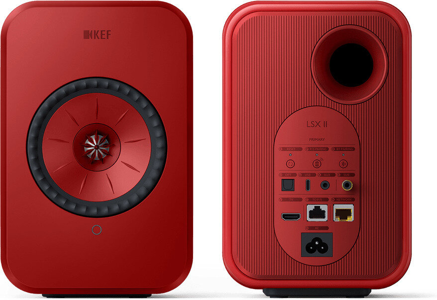 KEF LSX II Lave Red цена и информация | Skaļruņi | 220.lv