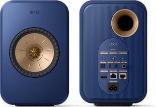 Аудио колонки KEF LSX II Cobalt, синие цена и информация | Домашняя акустика и системы «Саундбар» («Soundbar“) | 220.lv