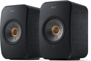 Аудио колонки KEF LSX II Carbon, черные цена и информация | Домашняя акустика и системы «Саундбар» («Soundbar“) | 220.lv