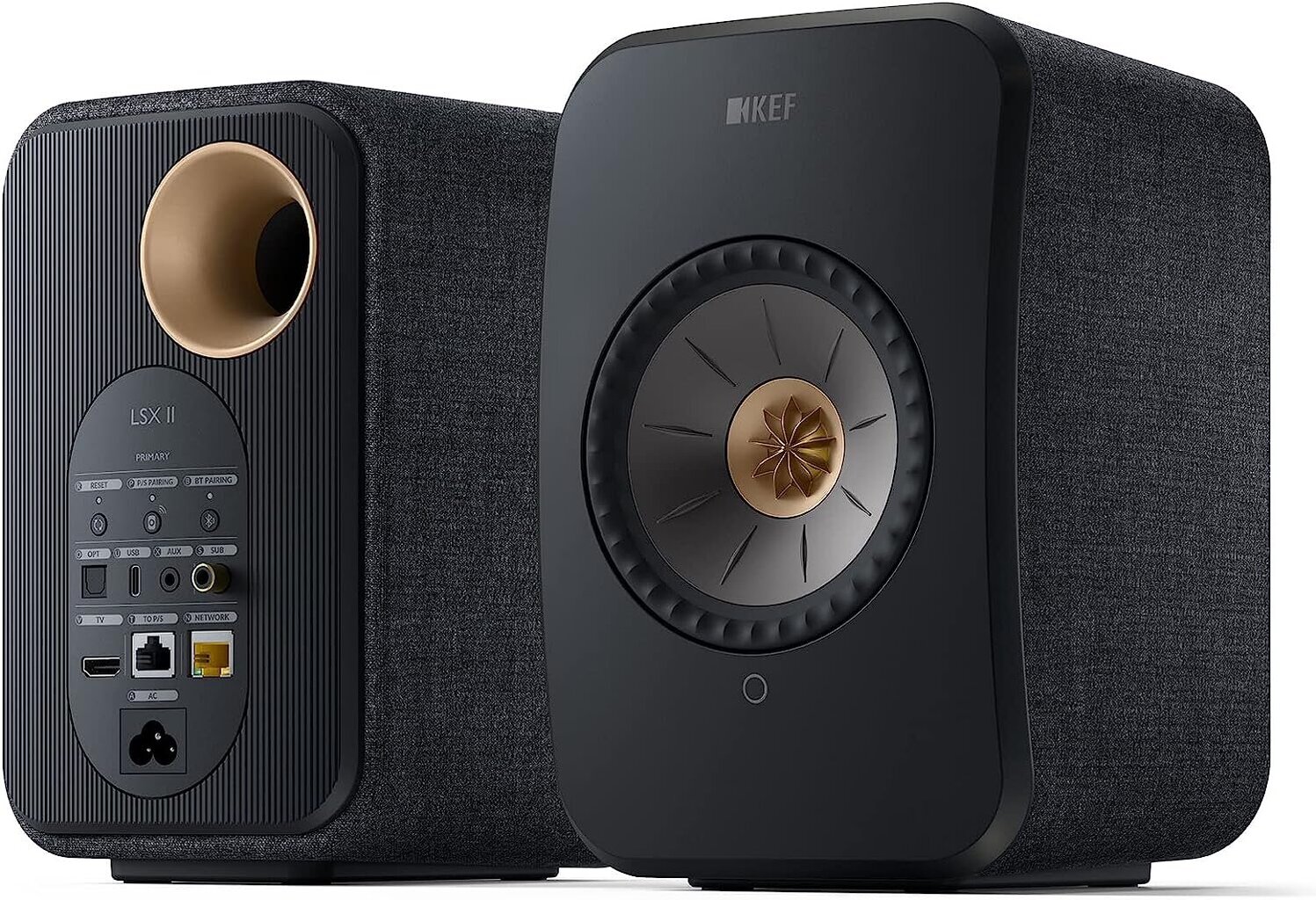 KEF LSX II Carbon Black cena un informācija | Mājas akustika, Sound Bar sistēmas | 220.lv