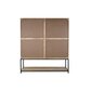 Dkd Home Decor Plaukti DKD Home Decor Dabisks Melns Metāls Mango koks (170 x 45 x 200 cm) cena un informācija | Plaukti | 220.lv