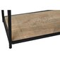 Dkd Home Decor Plaukti DKD Home Decor Dabisks Melns Metāls Mango koks (170 x 45 x 200 cm) cena un informācija | Plaukti | 220.lv