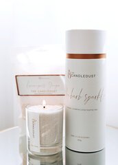 Aromātiskā svece The Candledust Nordic Lights 160 g cena un informācija | THE CANDLEDUST Mēbeles un interjers | 220.lv