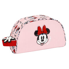 Tualetes soma skolai Minnie Mouse Me time, rozā (26 x 16 x 9 cm) cena un informācija | Sporta somas un mugursomas | 220.lv