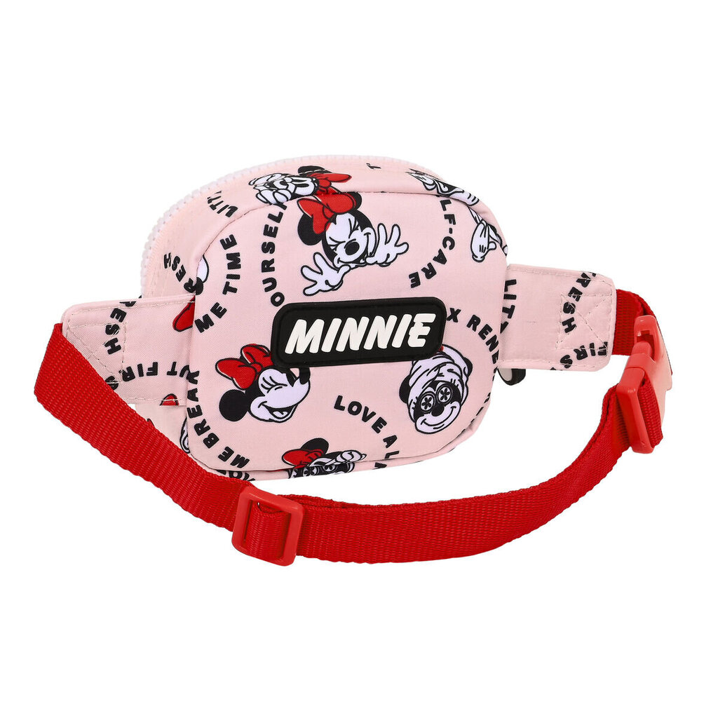 Jostas Somiņa Minnie Mouse Me time 14 x 11 x 4 cm, Rozā cena un informācija | Bērnu aksesuāri | 220.lv