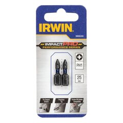 IRWIN uzgalis PH1 25 mm 2 gab. cena un informācija | Rokas instrumenti | 220.lv