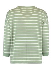 Zabaione sieviešu džemperis TINA TSP*01, gaiši zaļš/balts 4067218109969 cena un informācija | Sieviešu džemperi | 220.lv
