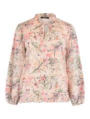 Zabaione женская блузка AVA PL*01, бежевый/светло-розовый 4067218522669 цена и информация | Женские блузки, рубашки | 220.lv
