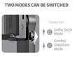 Pašbildes nūja ar Gimbal stabilizatoru Cyke Q09 ar statīvu, gaismu un aplikāciju (Selfie stick) цена и информация | Selfie Sticks | 220.lv