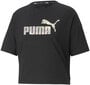 Puma Blūze Floral Vibes Cropped Tee Black 671594 01 671594 01/S цена и информация | T-krekli sievietēm | 220.lv