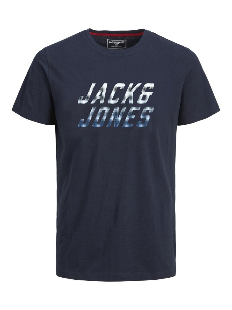 Jack & Jones bērnu t-krekls 12236745*02, tumši zils 5715414716205 цена и информация | Zēnu krekli | 220.lv