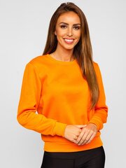J.Style женский свитшот 812011 02, оранжевый 812011*02-XL цена и информация | Женские кофты | 220.lv